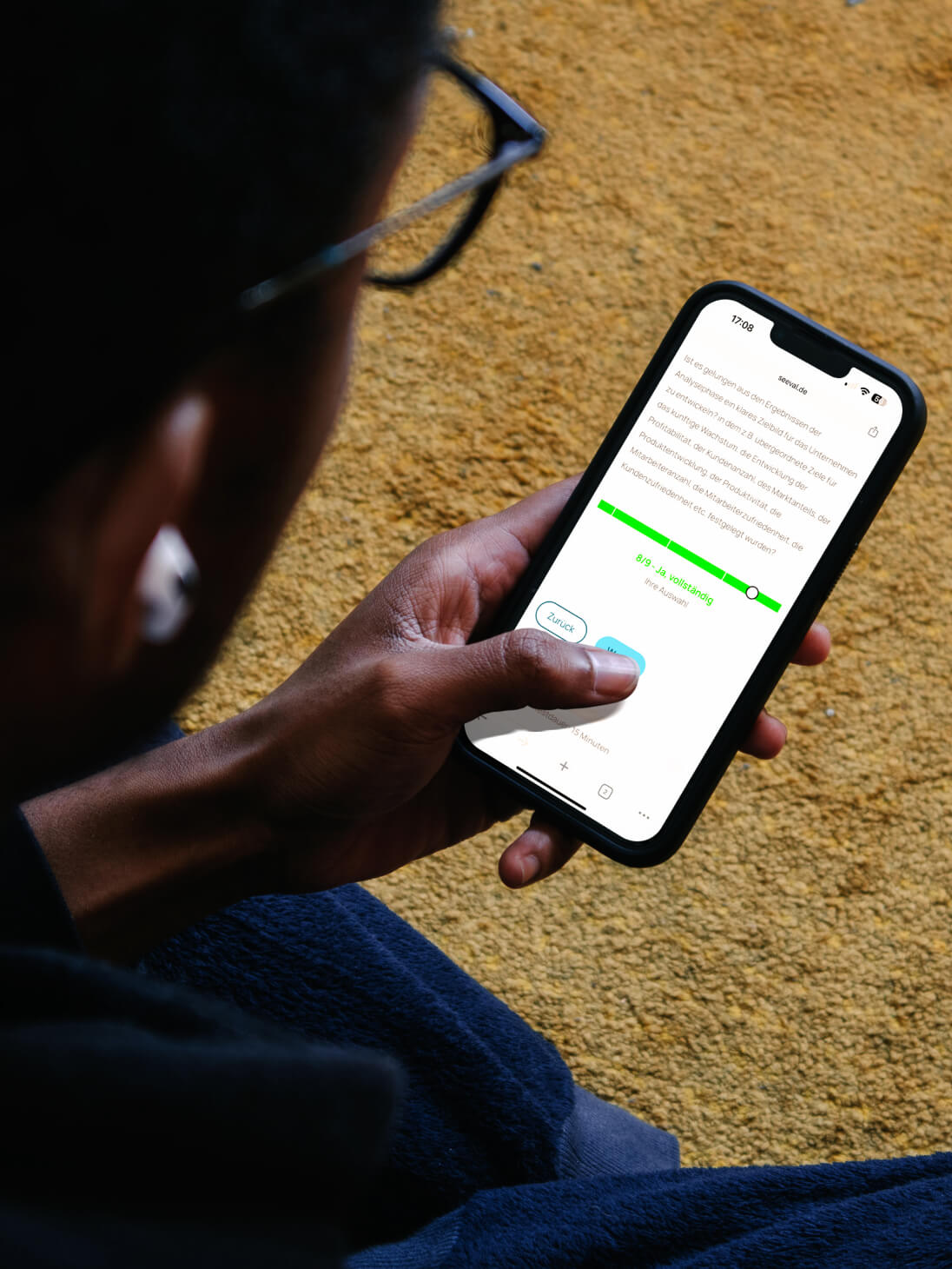 seeval App in Aktion